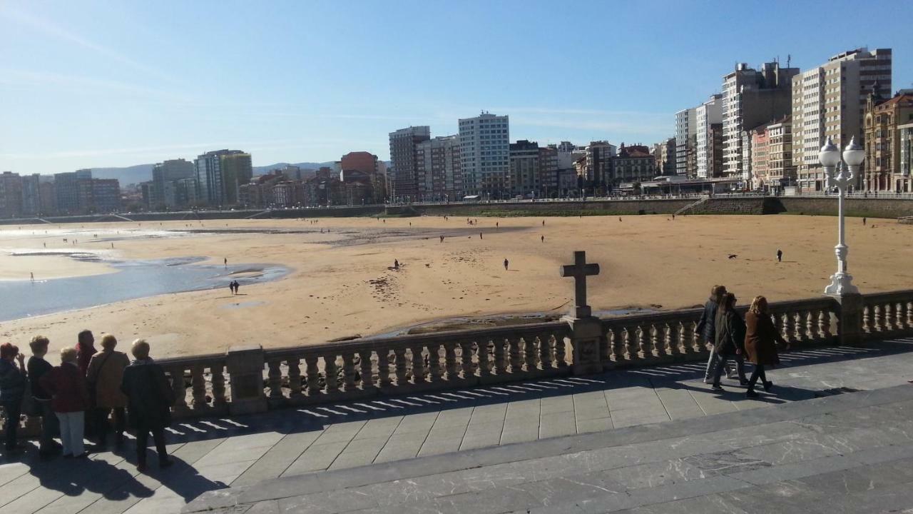 La Casa De Alba Daire Gijón Dış mekan fotoğraf