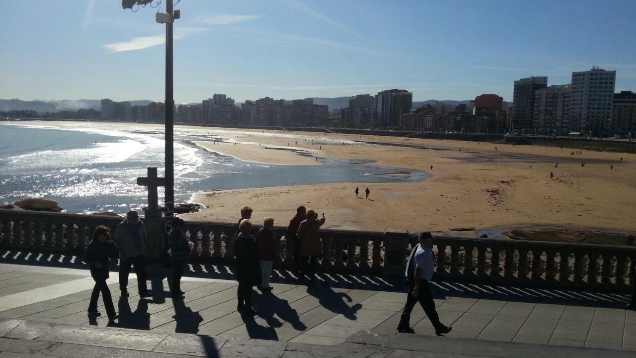 La Casa De Alba Daire Gijón Dış mekan fotoğraf